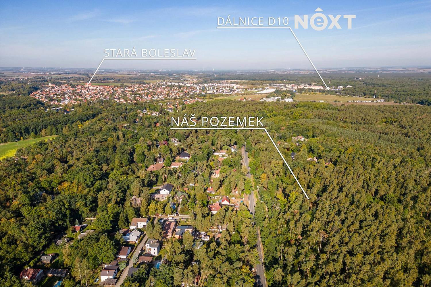 Prodej stavebního pozemku 1 300 m² — photo 2
