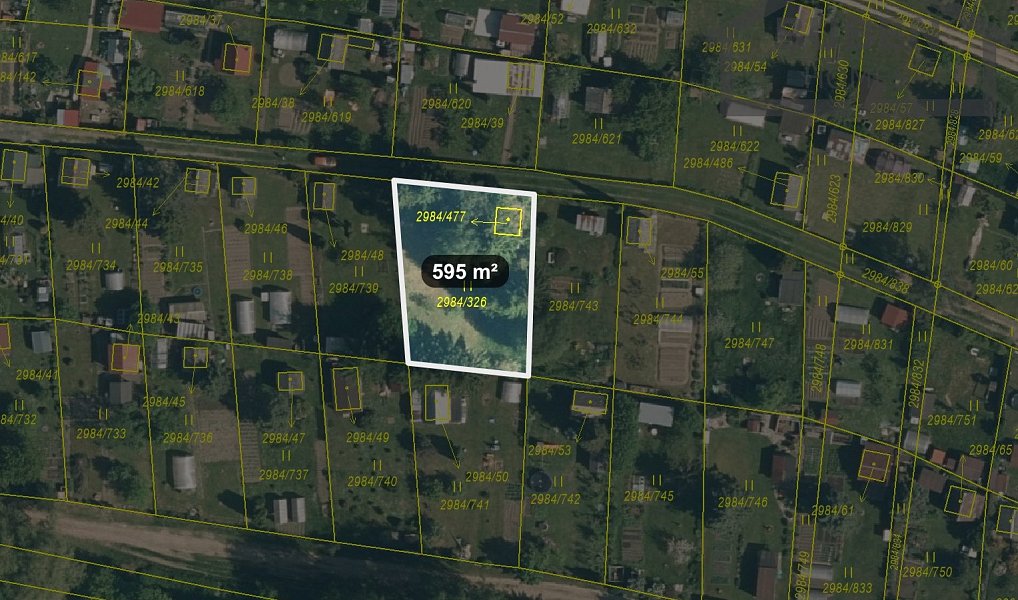 Prodej zahrady 595 m², Tachov – náhled fotky 2