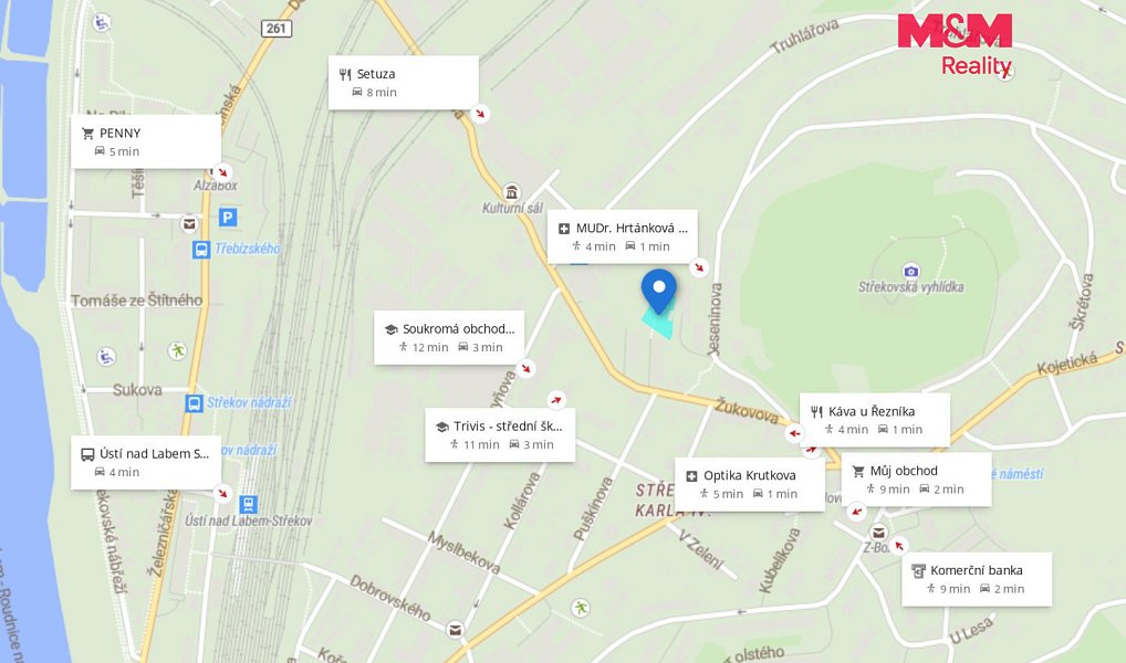 Prodej pozemku 1 706 m², Ústí nad Labem – náhled fotky 21