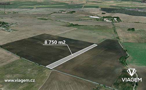 Prodej pole 8 750 m², Veliká Ves, okres Praha-východ