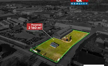 Prodej komerčního pozemku 2 160 m², Ostravská, Sviadnov, okres Frýdek-Místek