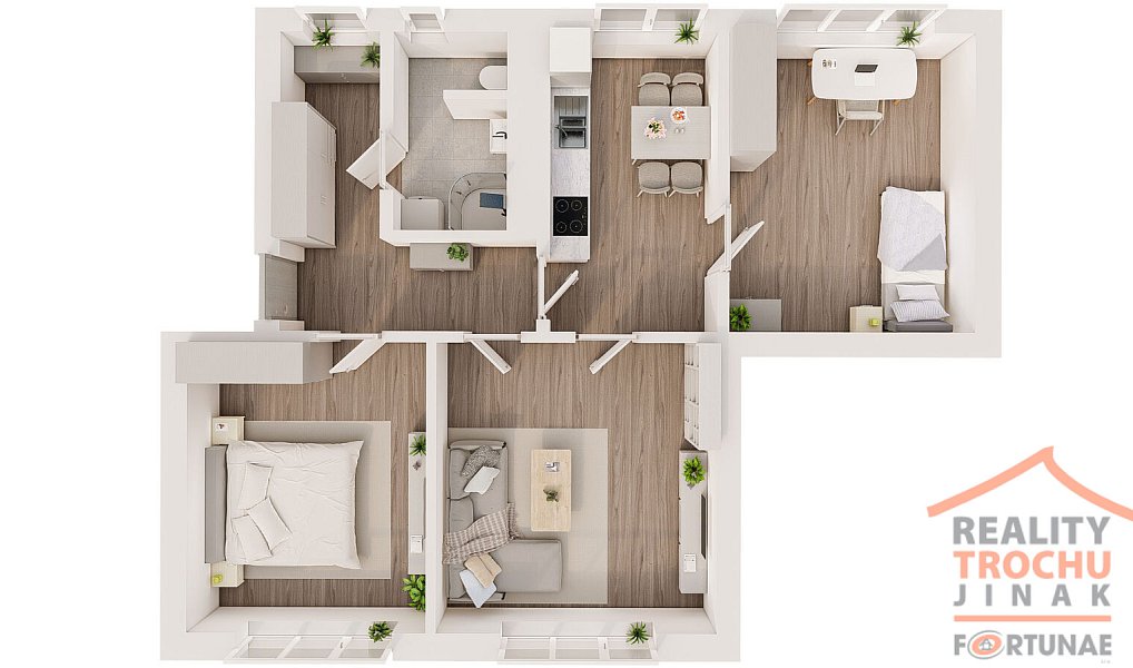 Prodej bytu 3+1 71 m², Opatovice nad Labem – náhled fotky 3