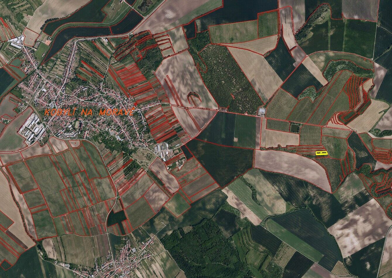 Prodej pole 4 334 m² – fotografie 2
