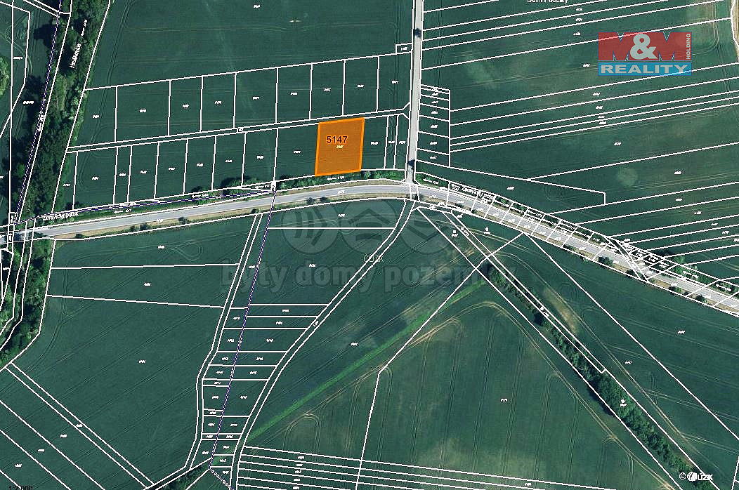 Prodej pole, 430 m², Ježov – pohled 5