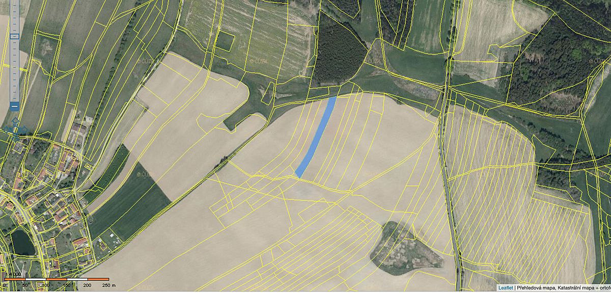 Prodej pole 17 026 m² – pohled 3