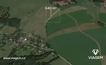 Prodej pole 320 m², Pecka, okres Jičín