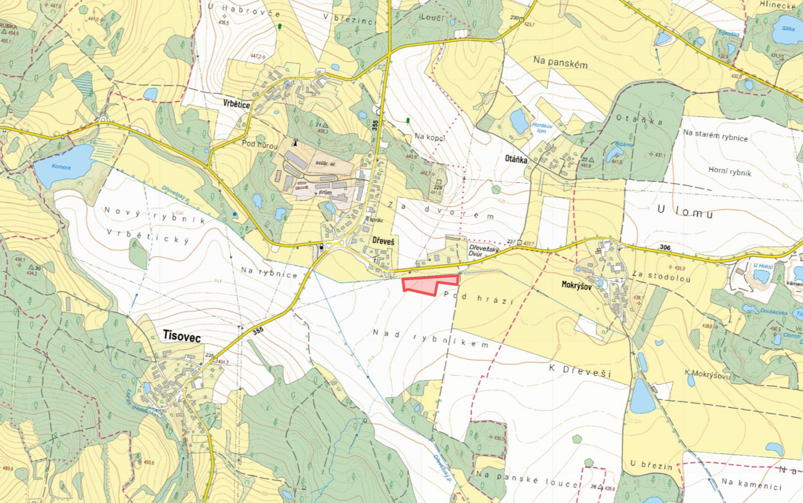 Prodej pole 9 680 m² — photo 2