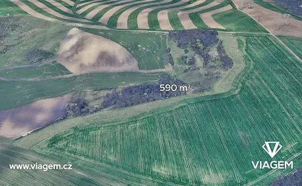 Prodej pole 516 m², Bošovice, okres Vyškov