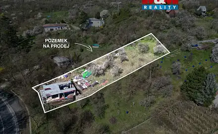 Prodej zahrady 1 635 m², Želešice, okres Brno-venkov