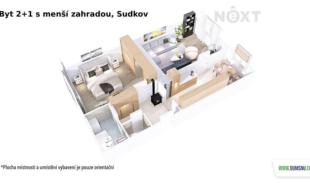 Prodej bytu 2+1 74 m², Sudkov – náhled fotky 15