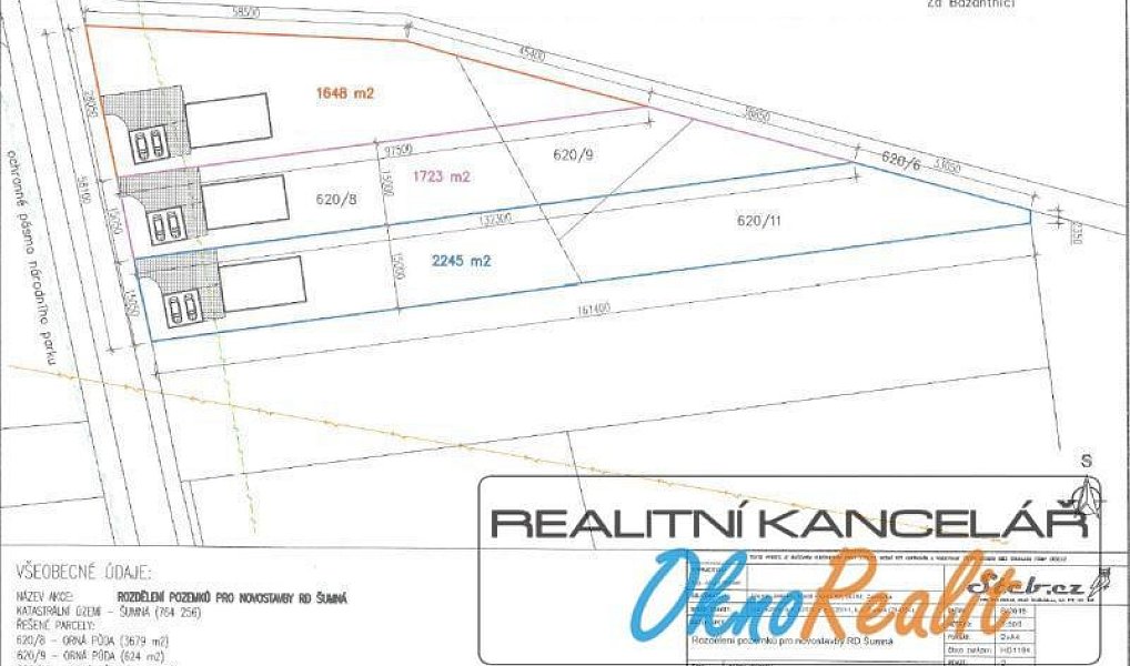 Prodej stavebního pozemku 5 615 m², Šumná – náhled fotky 9