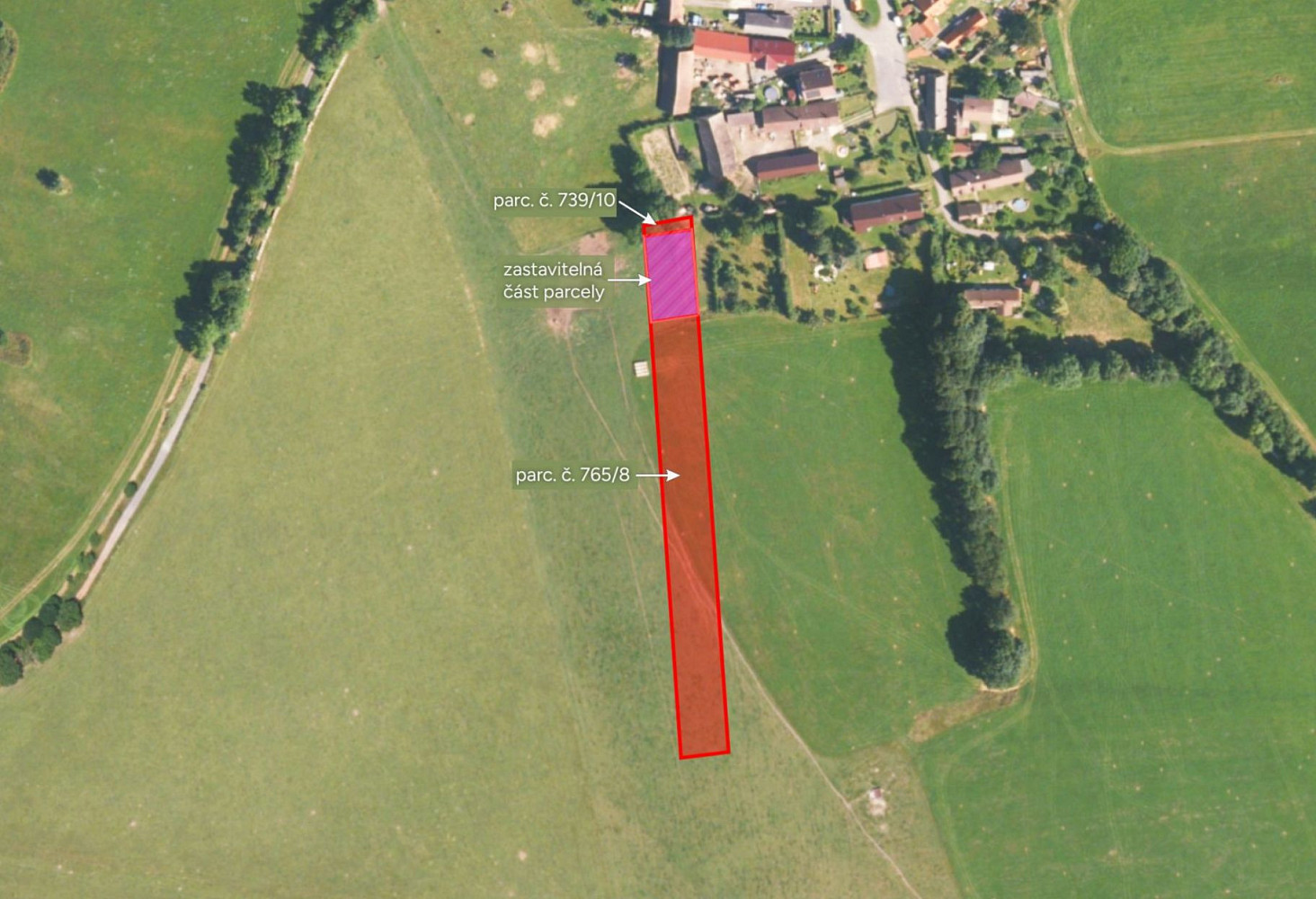 Prodej pole 4 514 m²