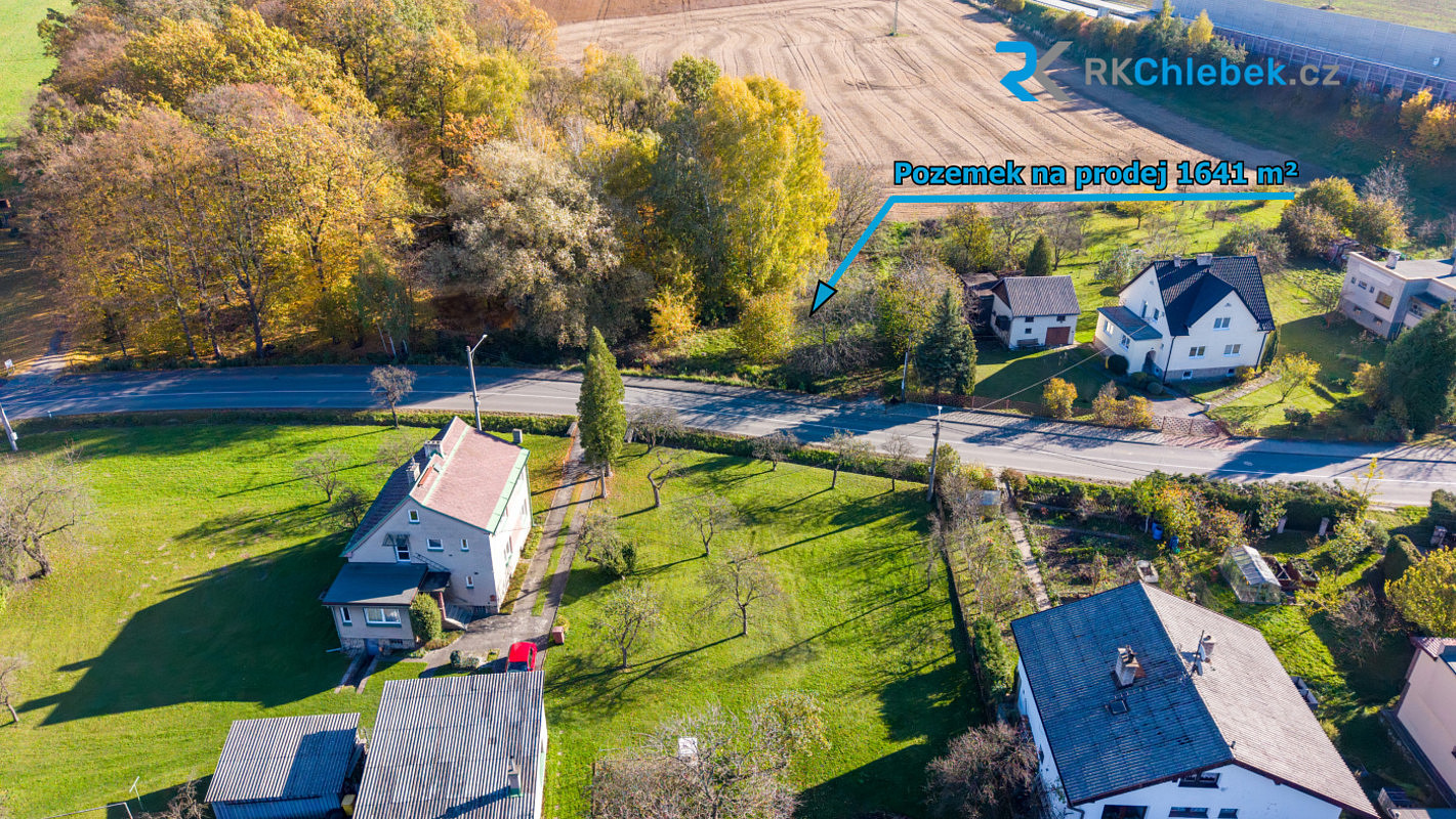 Prodej stavebního pozemku 1 641 m² – fotografie 2