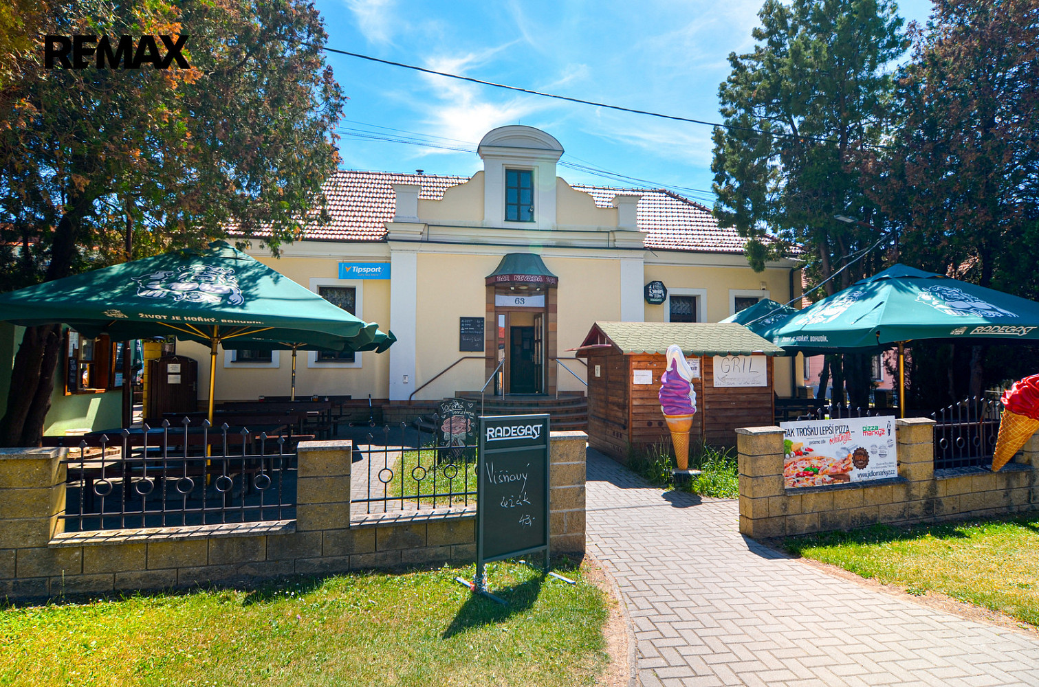Prodej restaurace 320 m²