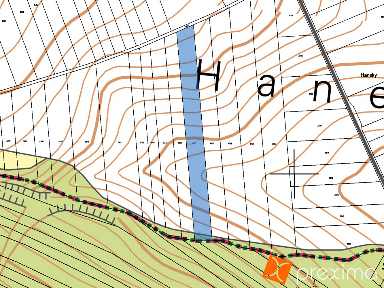 Prodej pole 994 m² – fotografie 3