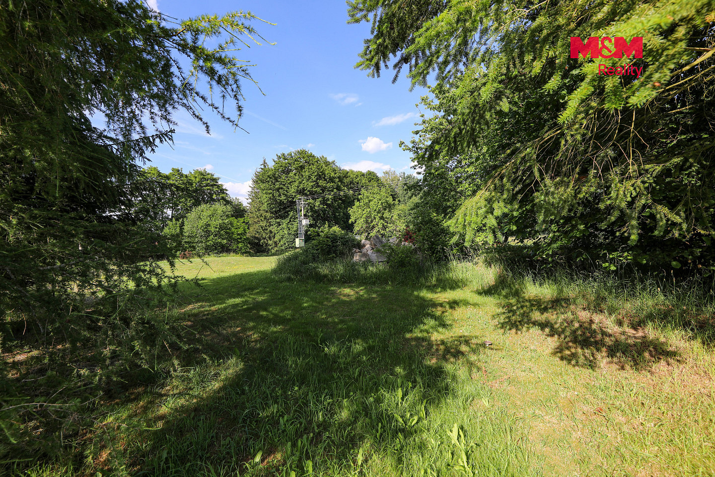 Prodej stavebního pozemku 955 m² – pohled 6