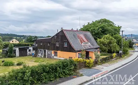 Prodej domu 189 m² s pozemkem 1 847 m², Jiříkovská, Rumburk - Rumburk 1, okres Děčín