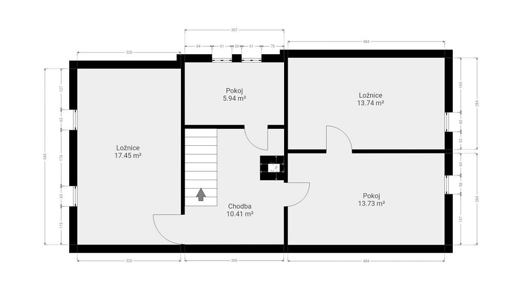 Prodej chalupy 135 m² s pozemkem 741 m², Cvikov – náhled fotky 20