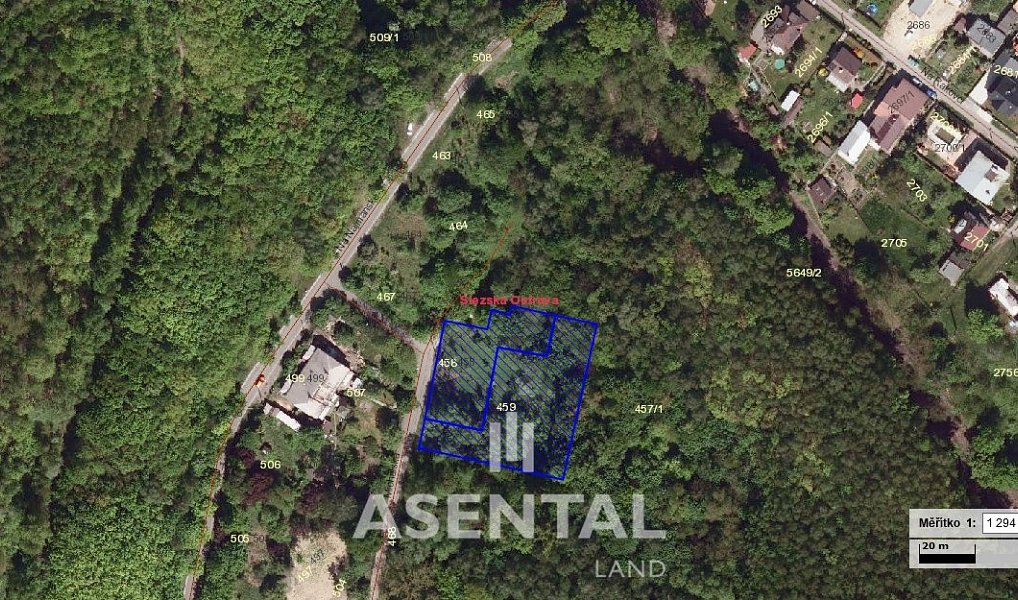 Prodej stavebního pozemku 2 800 m², Ostrava – náhled fotky 2