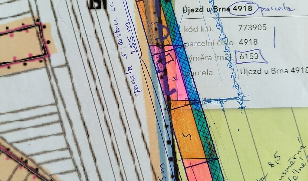 Prodej stavebního pozemku 6 153 m², Újezd u Brna – náhled fotky 4