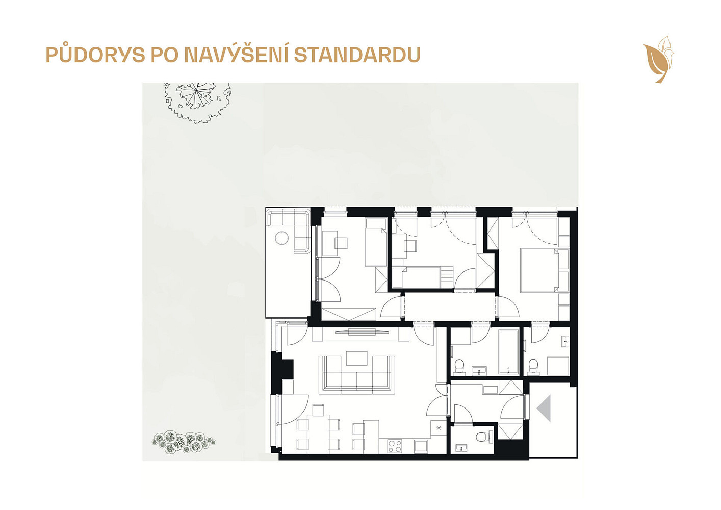 Prodej bytu 4+kk 101 m² - Widok 4