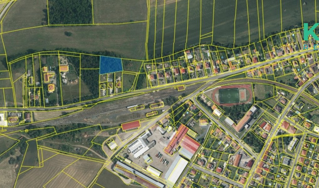 Prodej lesa 1 115 m², Straškov-Vodochody – náhled fotky 2