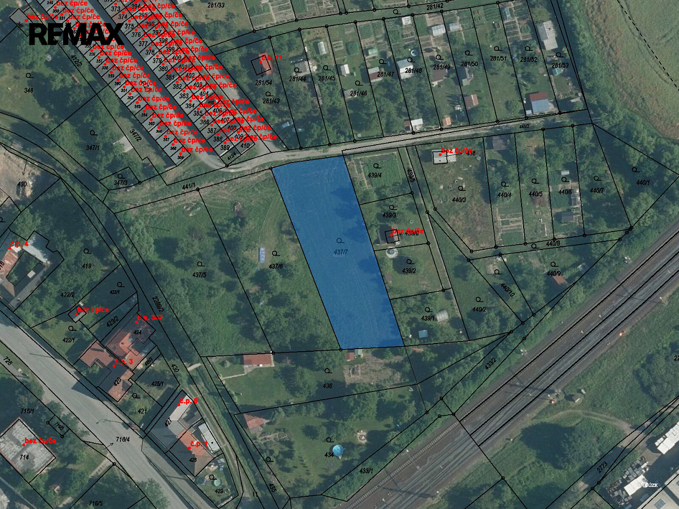 Prodej stavebního pozemku 1 607 m²