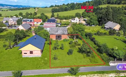 Prodej stavebního pozemku 1 428 m², Dlouhá Loučka - Plinkout, okres Olomouc