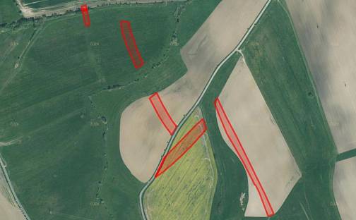 Prodej pole 22 848 m², Dnešice, okres Plzeň-Jih