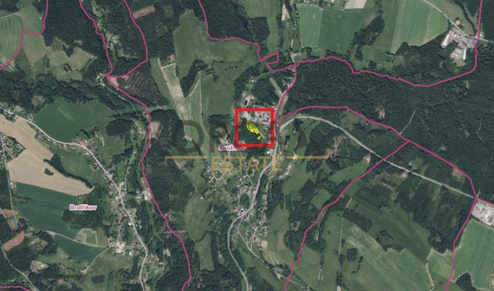Prodej louky 3 107 m², Loužnice – náhled fotky 3