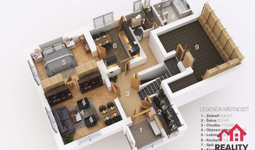 Prodej domu 150 m² s pozemkem 1 636 m², Horní Čermná – náhled fotky 19