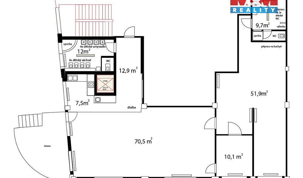 Pronájem komerčního objektu (jiného typu) 175 m², Zdiby – náhled fotky 6