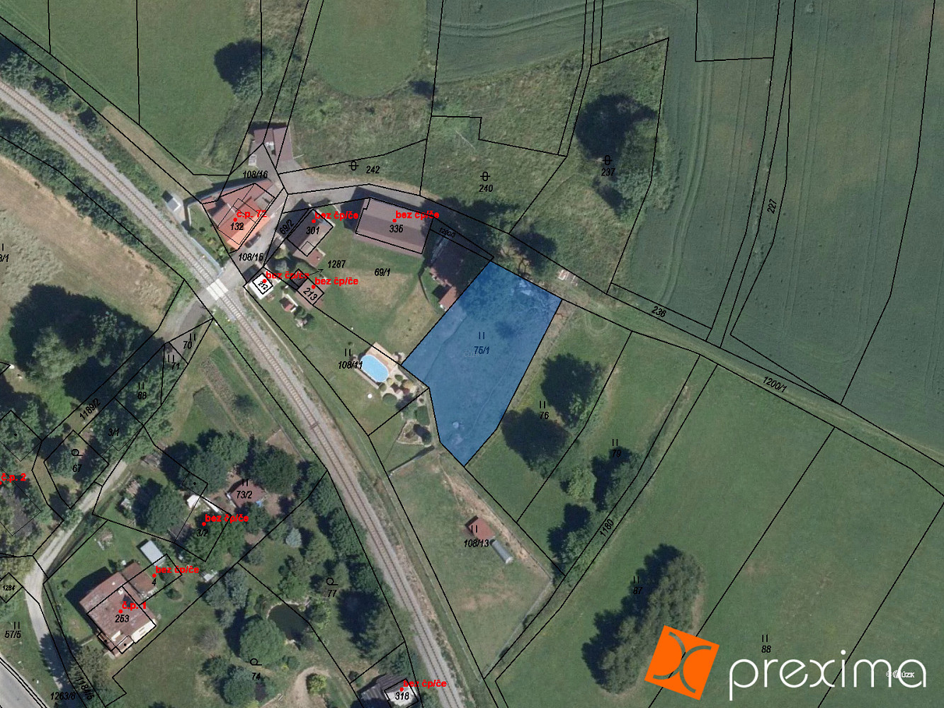 Prodej stavebního pozemku 90 m²