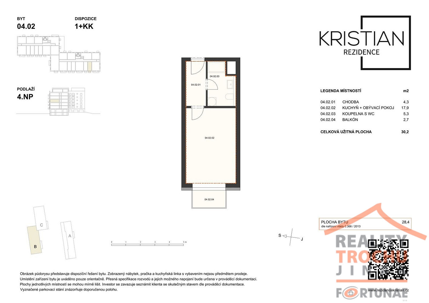 Prodej bytu 1+kk 28 m² — photo 3