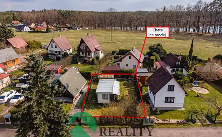 Prodej chaty/chalupy 30 m² s pozemkem 201 m², Roudná, okres Tábor