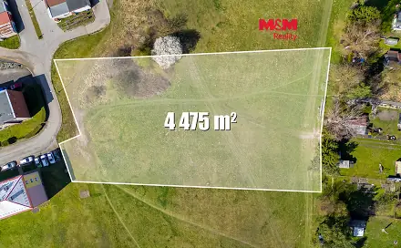 Prodej stavebního pozemku 4 475 m², Dolní Bousov, okres Mladá Boleslav