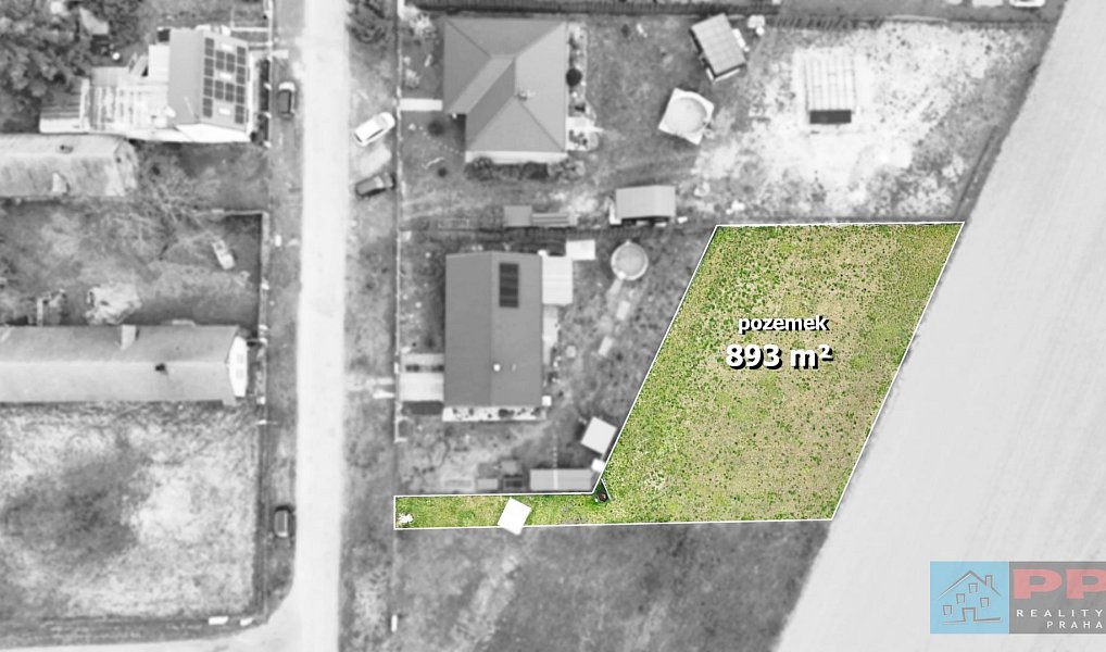 Prodej stavebního pozemku 893 m², Všejany – náhled fotky 10