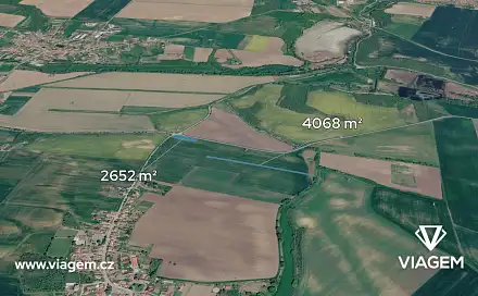 Prodej pole 840 m²