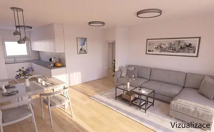 Prodej bytu 3+kk 88 m², Pravlov, okres Brno-venkov