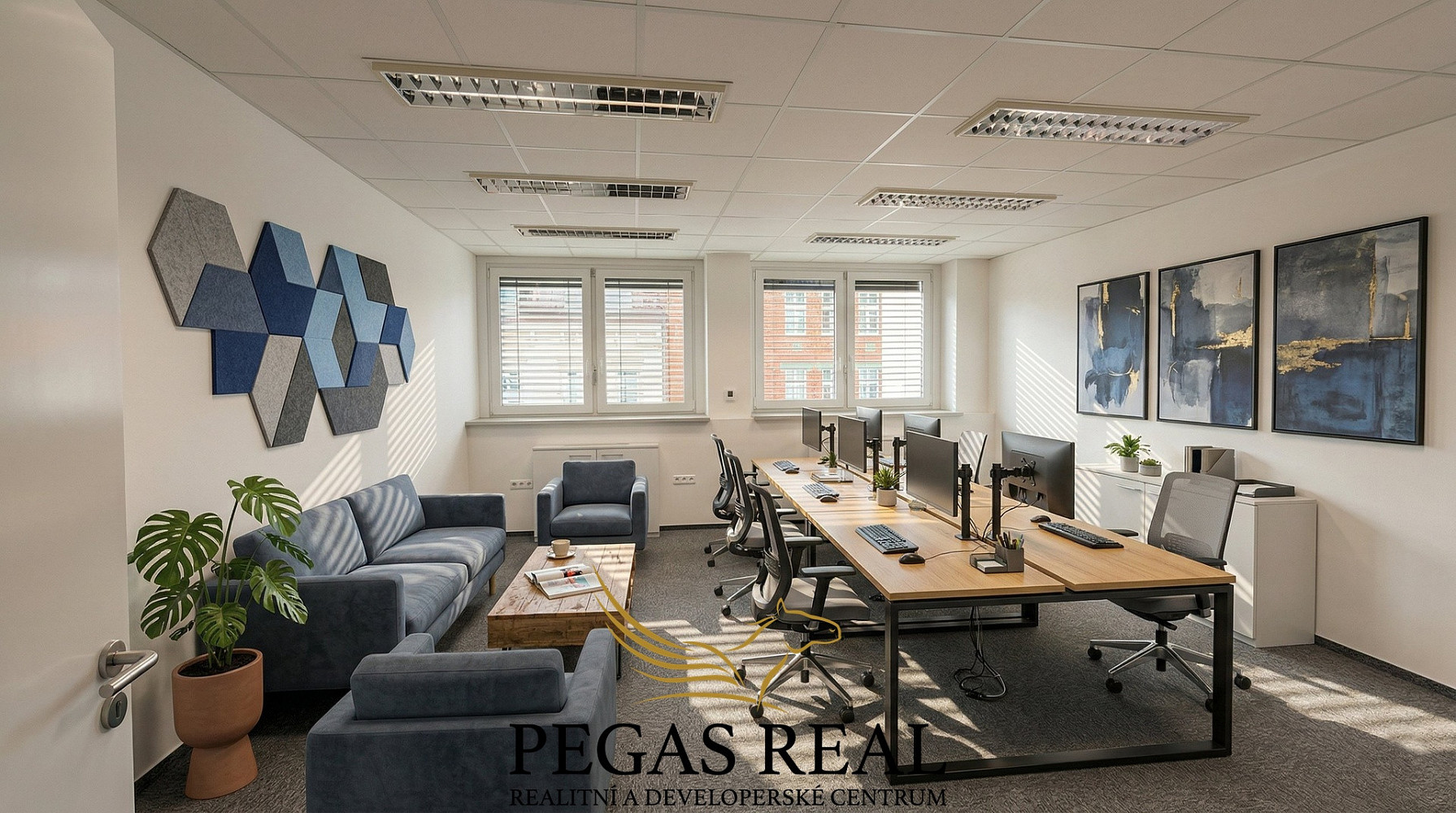Pronájem kanceláře 187 m² – fotografie 3