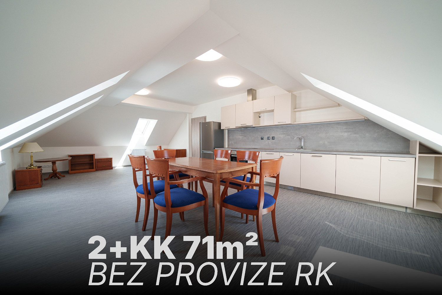 Pronájem bytu 2+kk 71 m²