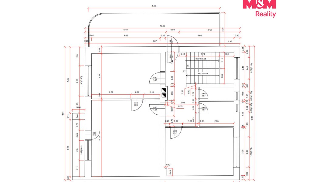 Prodej domu 103 m² s pozemkem 386 m², Pardubice – náhled fotky 23