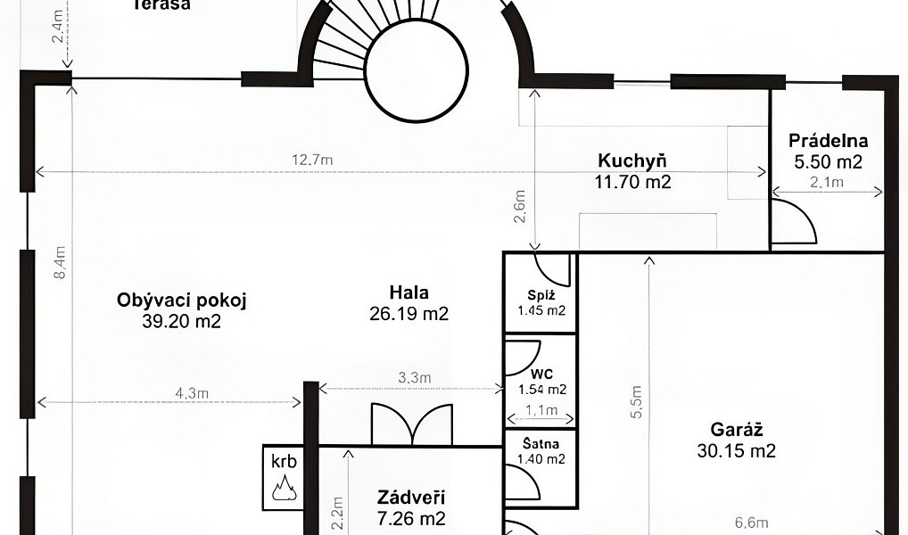 Pronájem domu 254 m² s pozemkem 779 m², Praha – náhled fotky 21