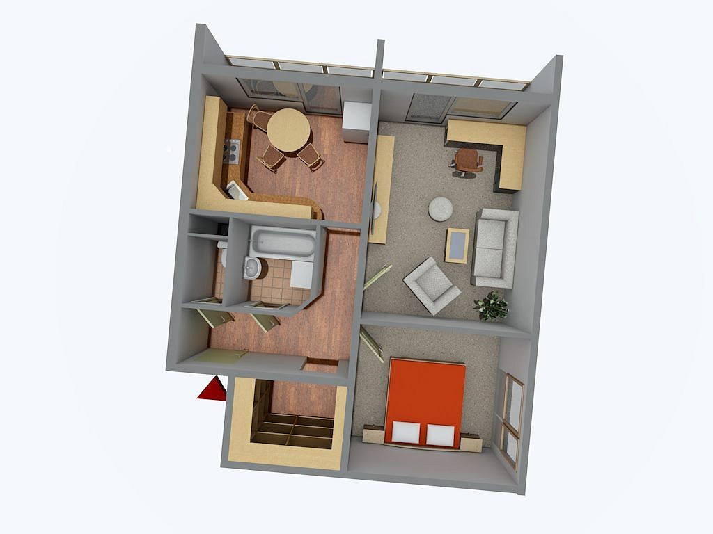 Prodej bytu 2+1 56 m² – fotografie 3