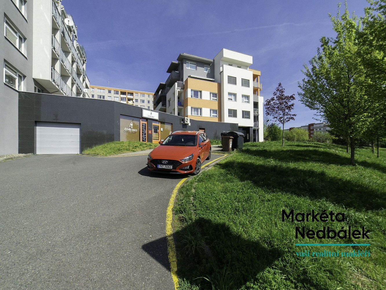 Pronájem parkovacího stání, 18 m2 - Zlín – fotografie 2