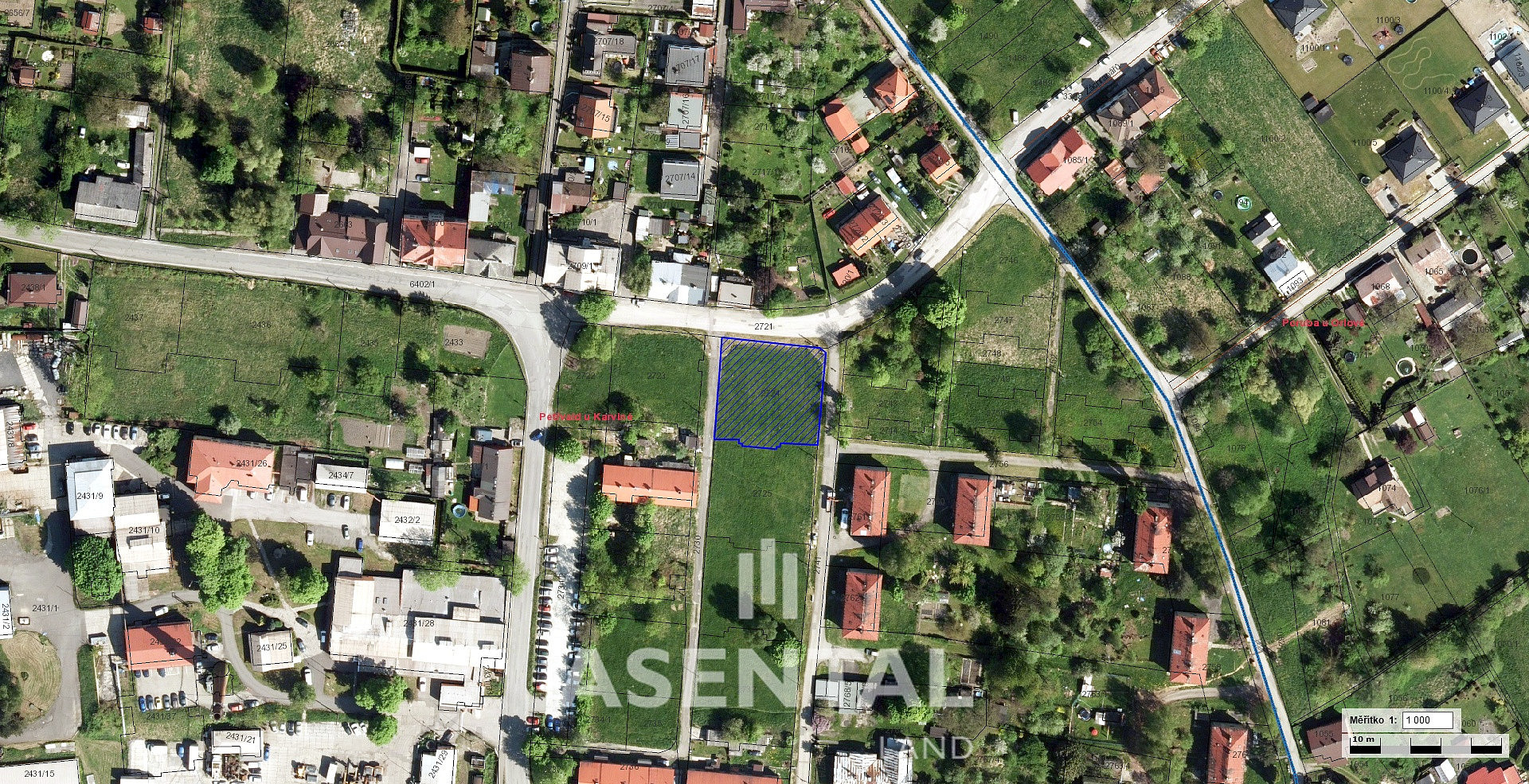 Prodej komerčního pozemku 1 164 m² – fotografie 2