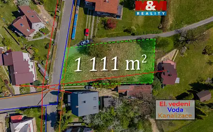 Prodej stavebního pozemku 1 111 m², Hutisko-Solanec - Solanec pod Soláněm, okres Vsetín