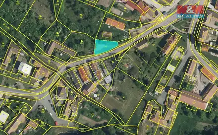 Prodej stavebního pozemku 4 505 m², Dvakačovice, okres Chrudim
