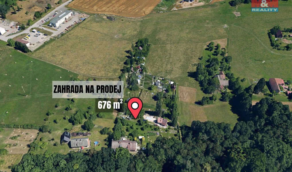 Prodej zahrady 676 m², Dvůr Králové nad Labem – náhled fotky 2