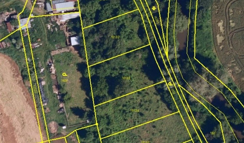 Prodej zahrady 4 845 m², Rajhrad – náhled fotky 2